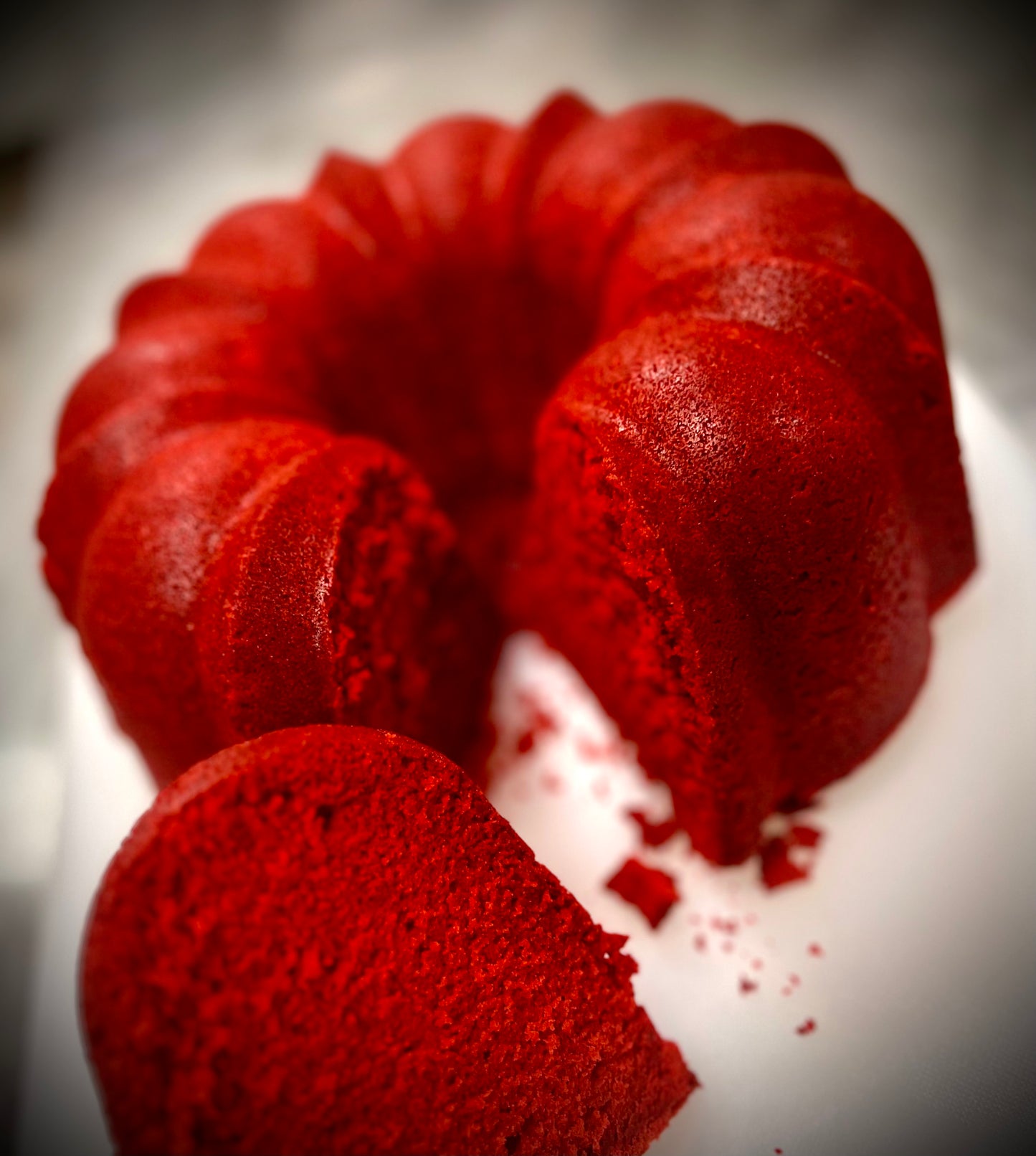 Red Velvet Pound Cake