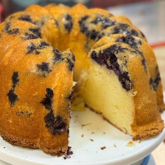 Lemon Blueberry Pound Cake